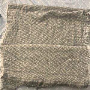 Large tan scarf